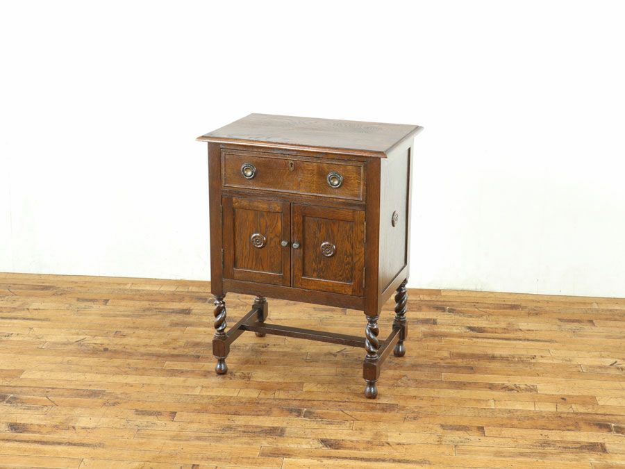 アンティーク家具 サイドキャビネット 80034