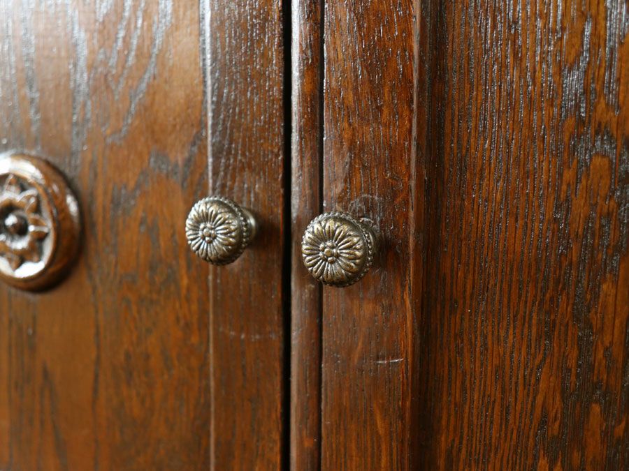 アンティーク家具 サイドキャビネット 80034