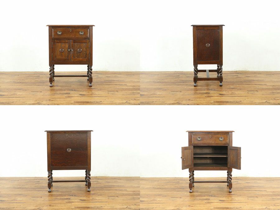 アンティーク家具 サイドキャビネット 80034