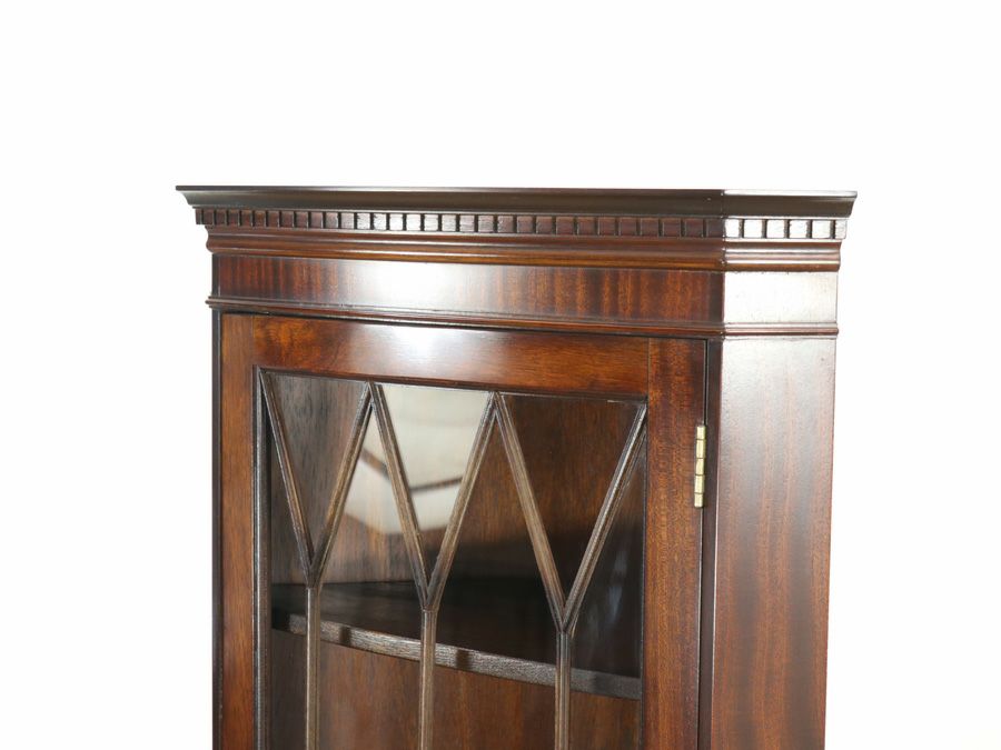 アンティーク家具 コーナーキャビネット 59578