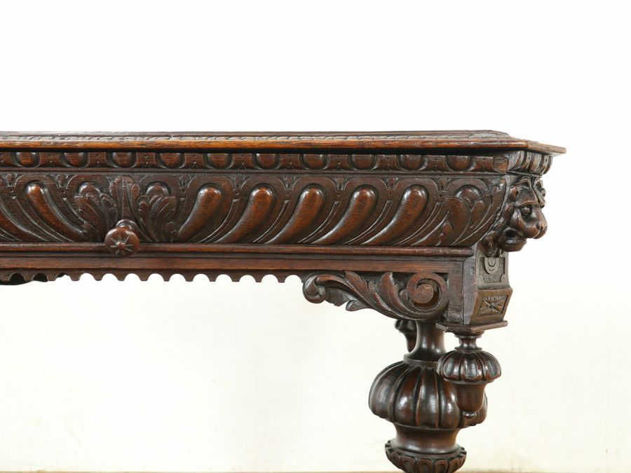 アンティーク家具 ドルフィンテーブル 65316