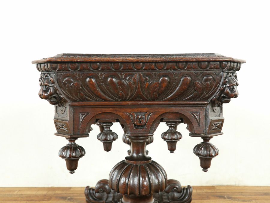 アンティーク家具 ドルフィンテーブル 65316