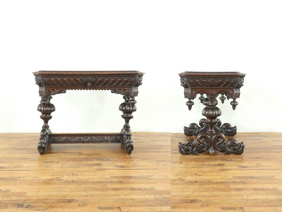 アンティーク家具 ドルフィンテーブル 65316