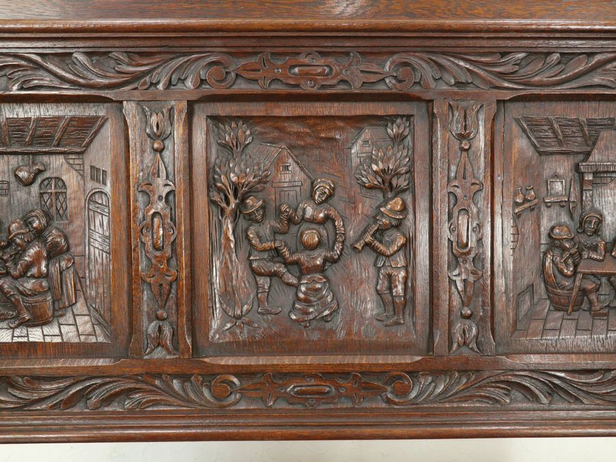 アンティーク家具 ベンチ 65192