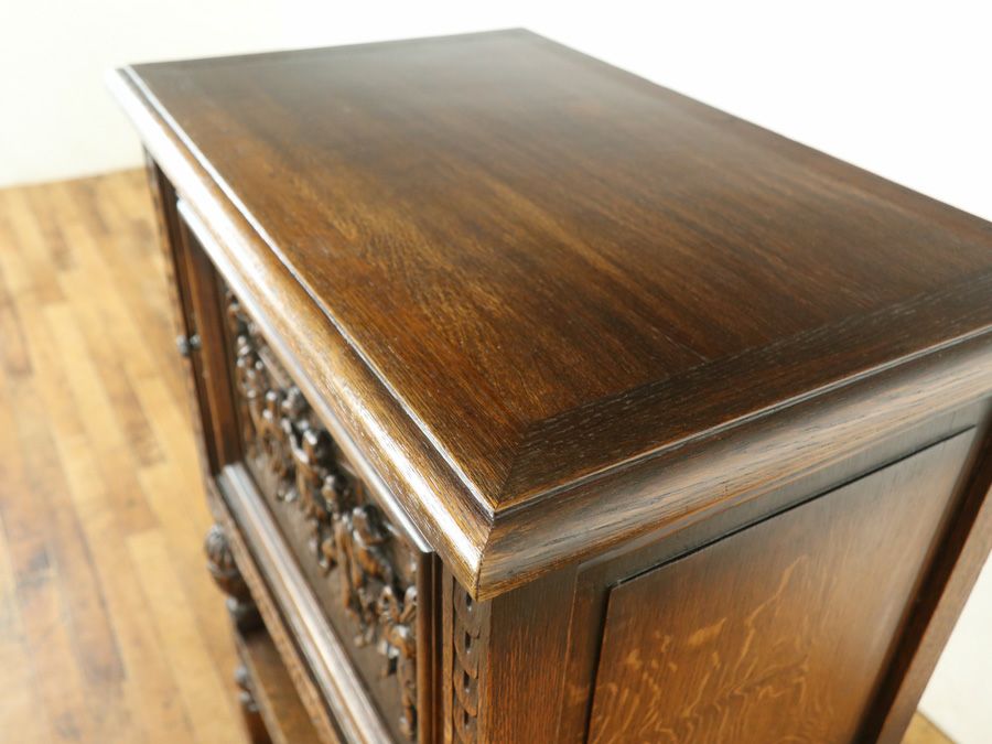 アンティーク家具 サイドキャビネット 65326