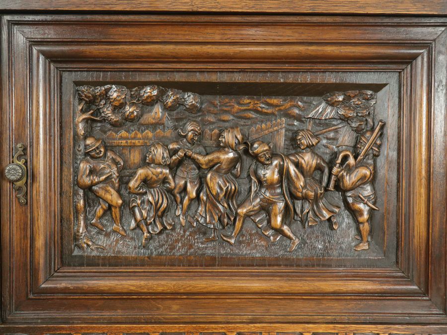 アンティーク家具 サイドキャビネット 65326