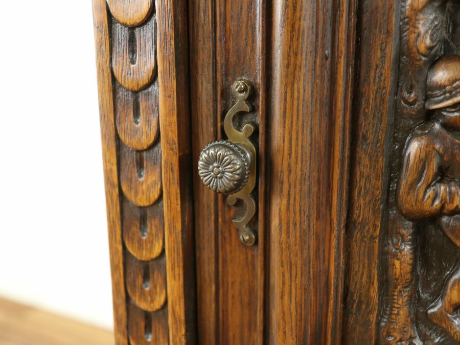 アンティーク家具 サイドキャビネット 65326