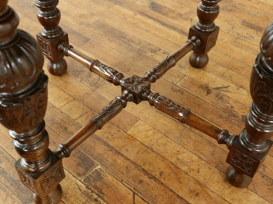 アンティーク家具 八角テーブル 65268