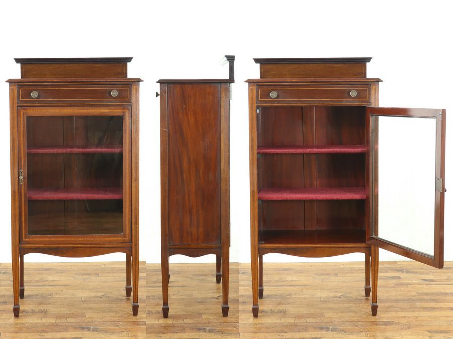 アンティーク ミュージックキャビネット 80005