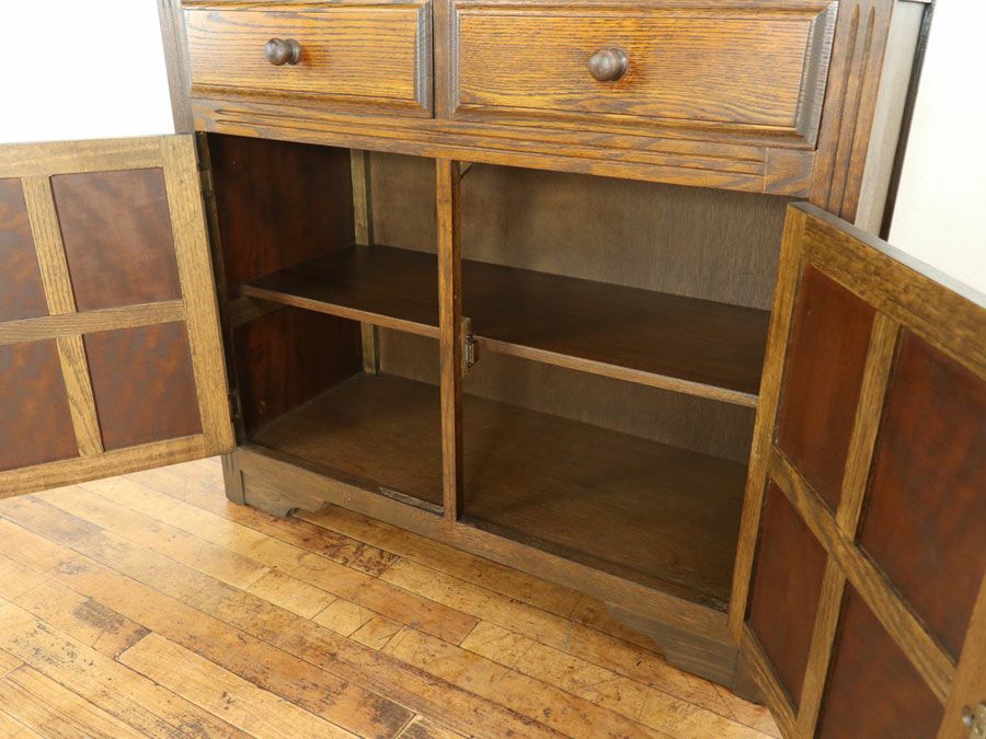 アンティーク家具 キャビネット 80138b