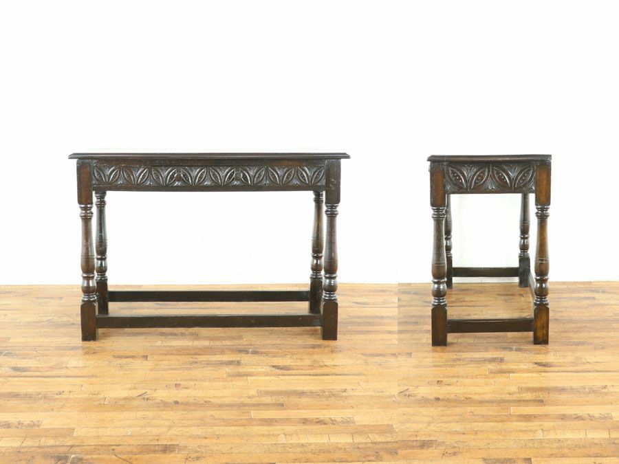 アンティーク家具 サイドテーブル 80163
