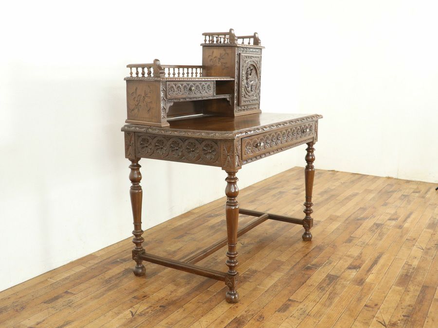 アンティーク家具 デスク 65273