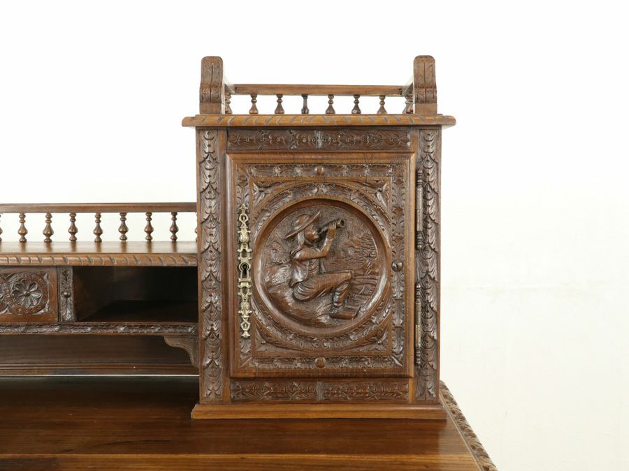 アンティーク家具 デスク 65273