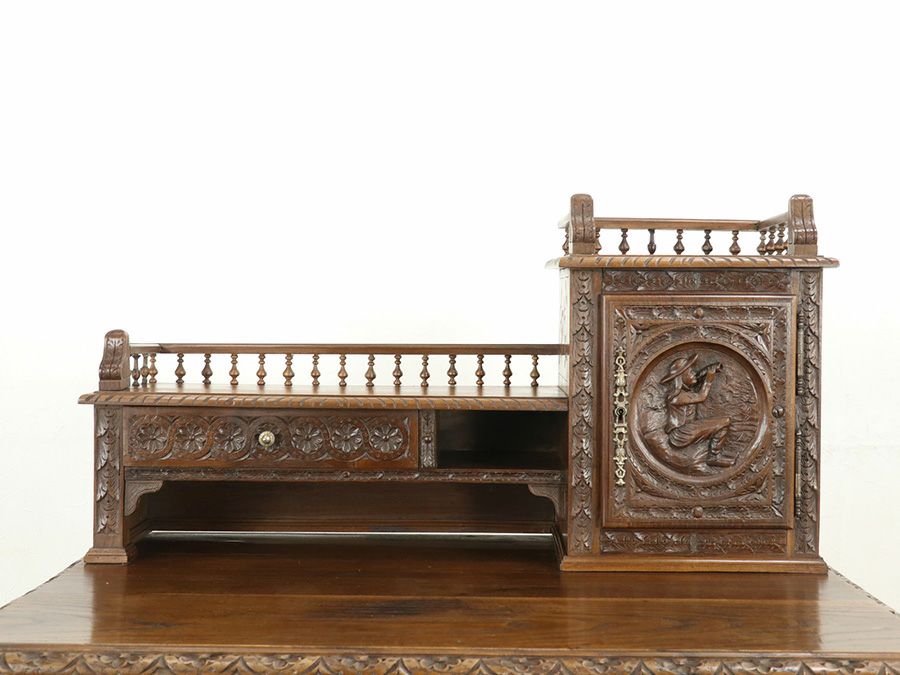 アンティーク家具 デスク 65273