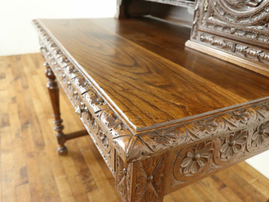 アンティーク家具 デスク 65273