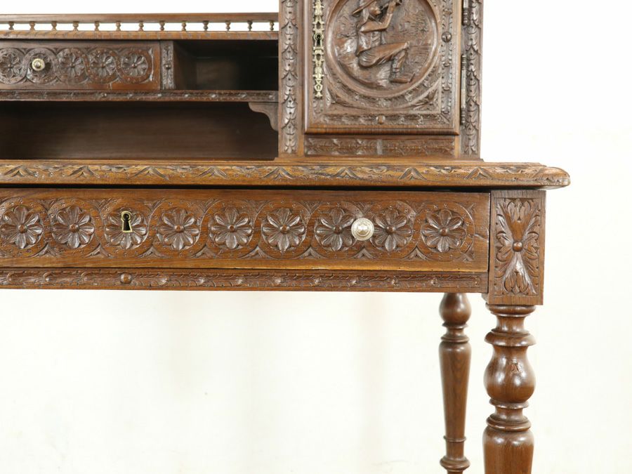 アンティーク家具 デスク 65273