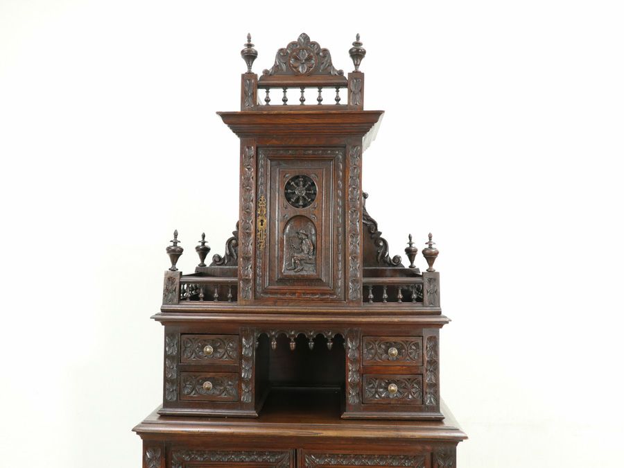 アンティーク家具 キャビネット 65235