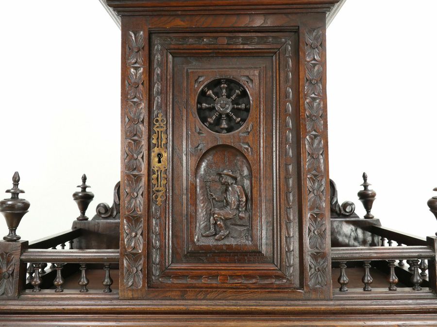 アンティーク家具 キャビネット 65235