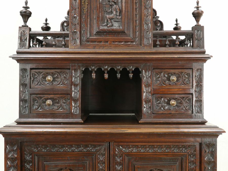 アンティーク家具 キャビネット 65235