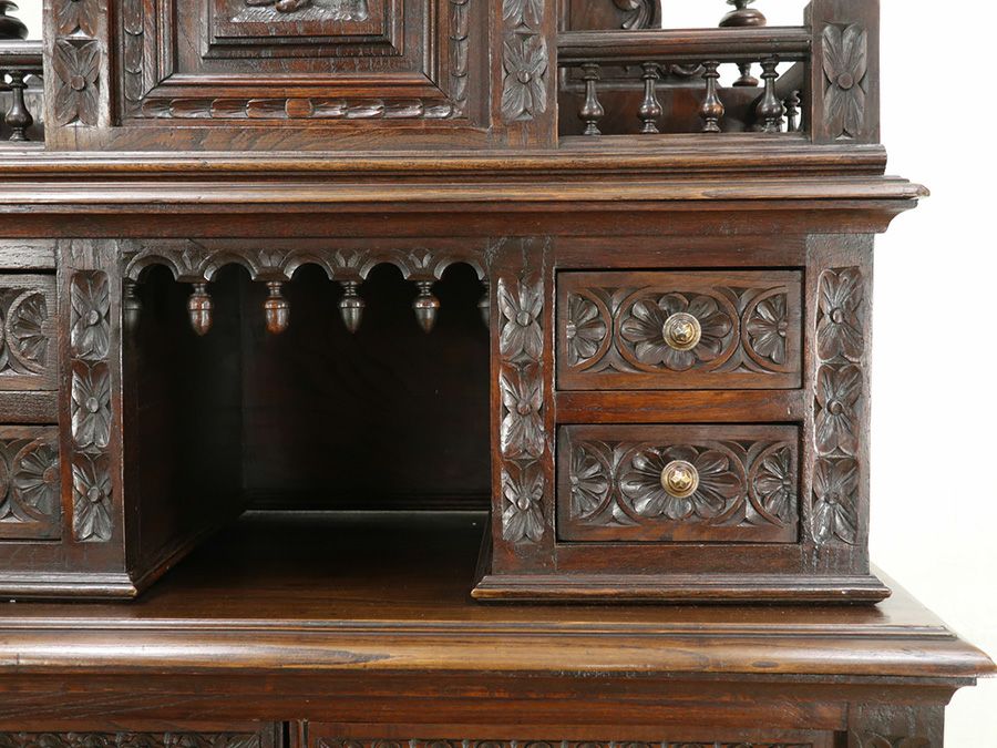 アンティーク家具 キャビネット 65235