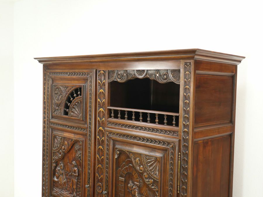 アンティーク家具 キャビネット 65313