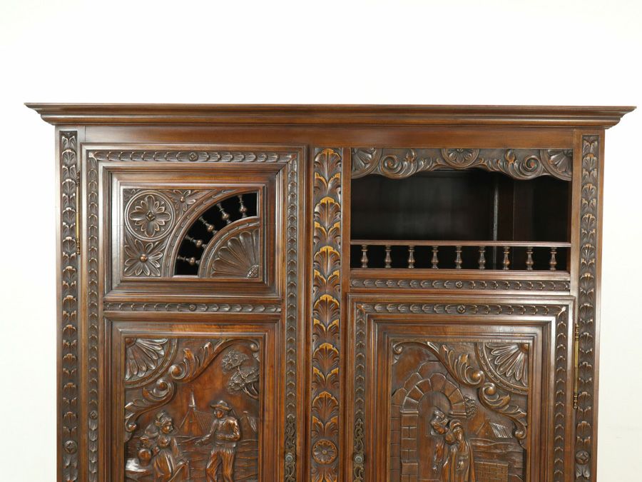 アンティーク家具 キャビネット 65313