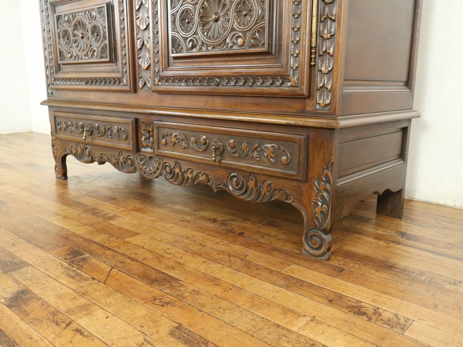 アンティーク家具 キャビネット 65313