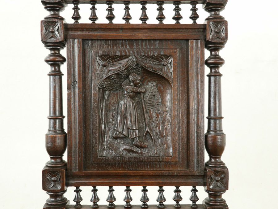 アンティーク チェア 65217b