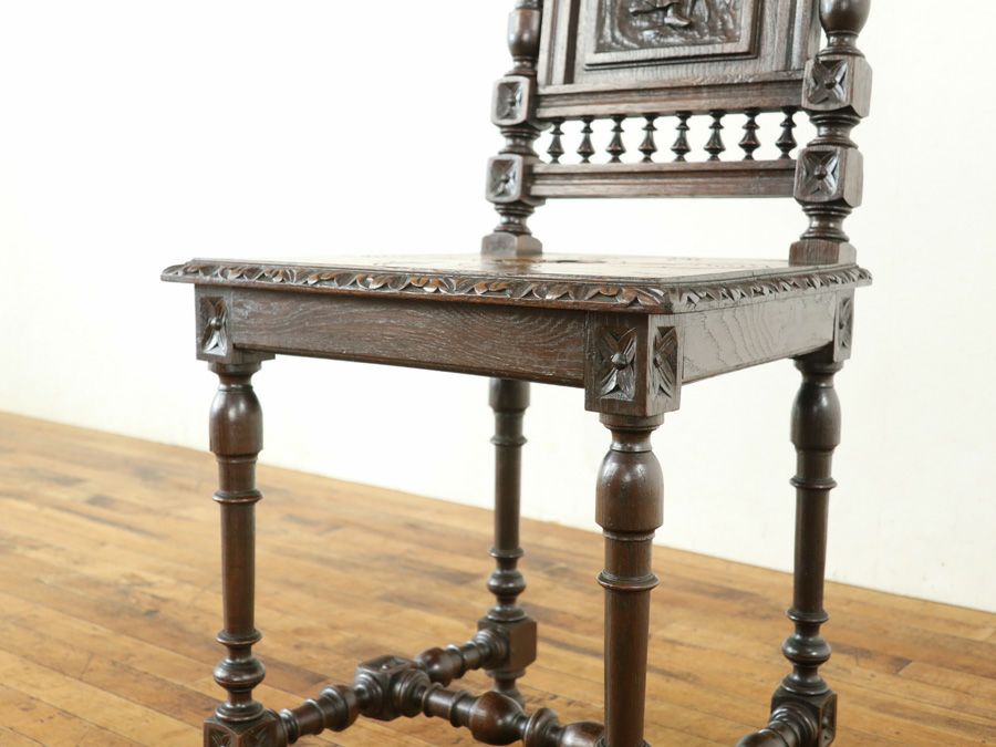 アンティーク チェア 65217b