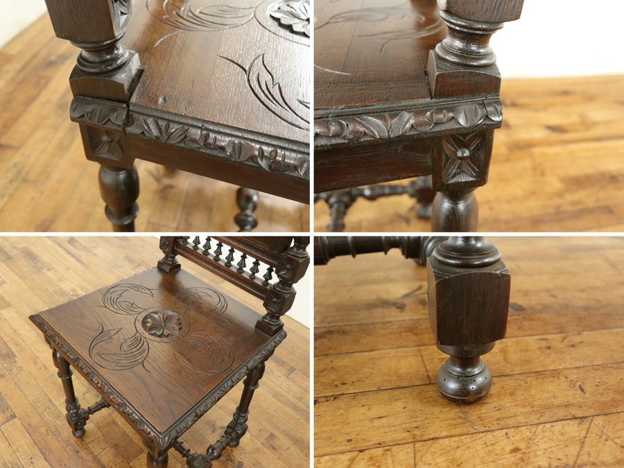 アンティーク チェア 65217b