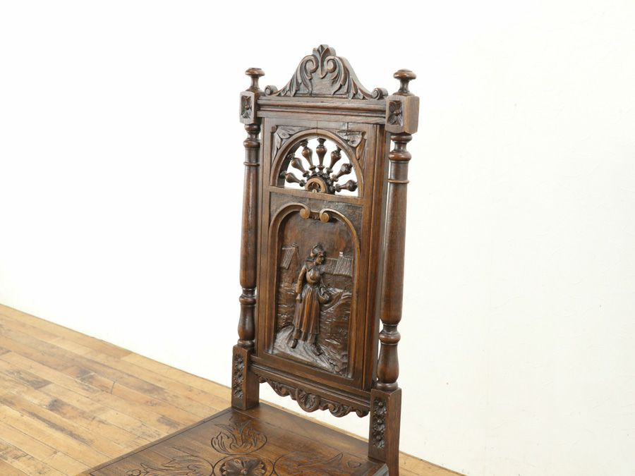 アンティーク チェア 65259a