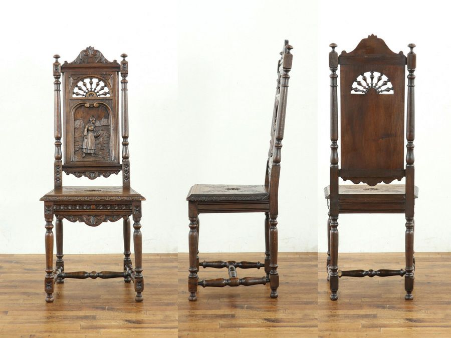 アンティーク チェア 65259a