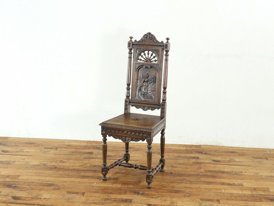 アンティーク チェア 65259b