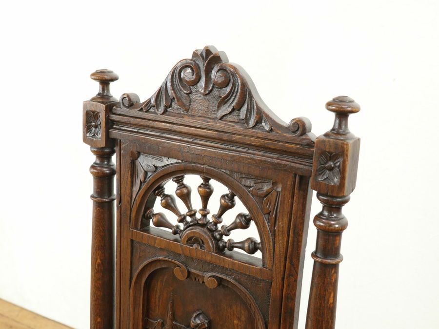 アンティーク チェア 65259b