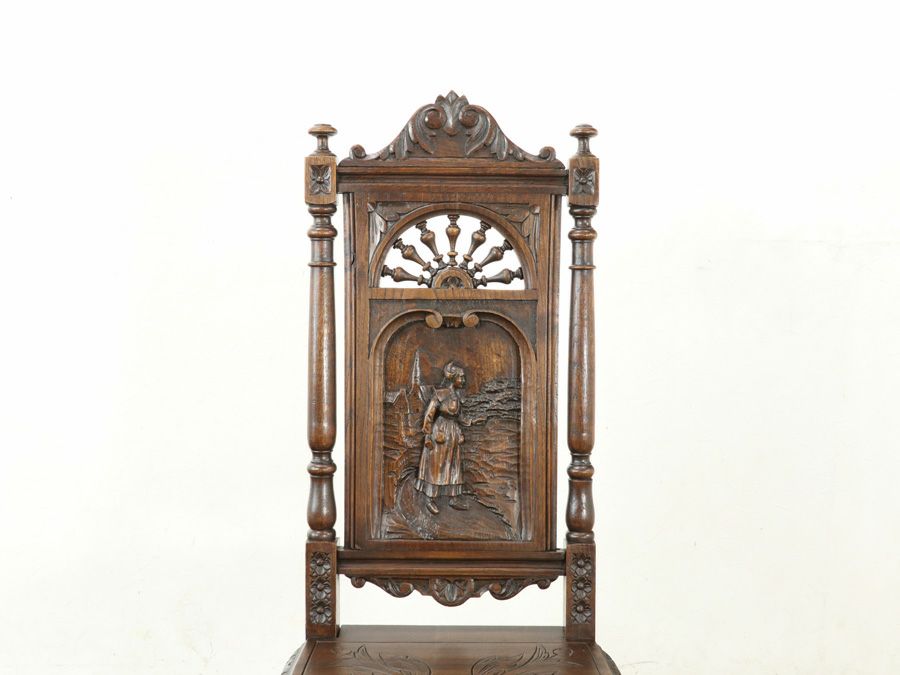 アンティーク チェア 65259b