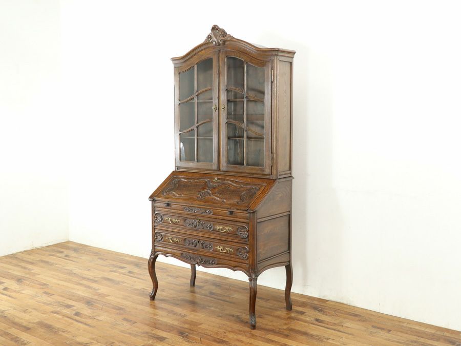 アンティーク ブックビューロー 65270