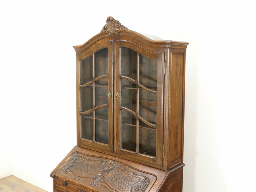 アンティーク ブックビューロー 65270