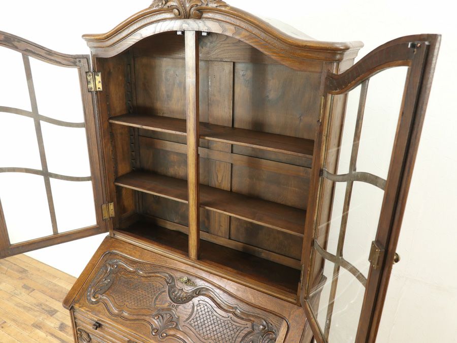 アンティーク ブックビューロー 65270