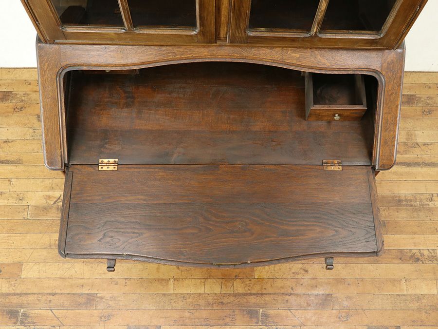 アンティーク ブックビューロー 65270