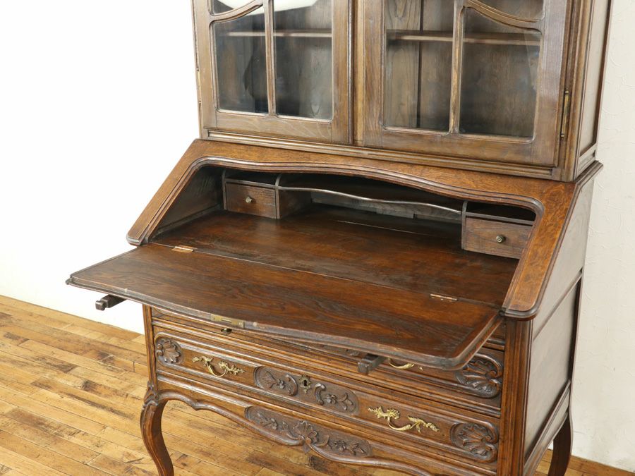 アンティーク ブックビューロー 65270