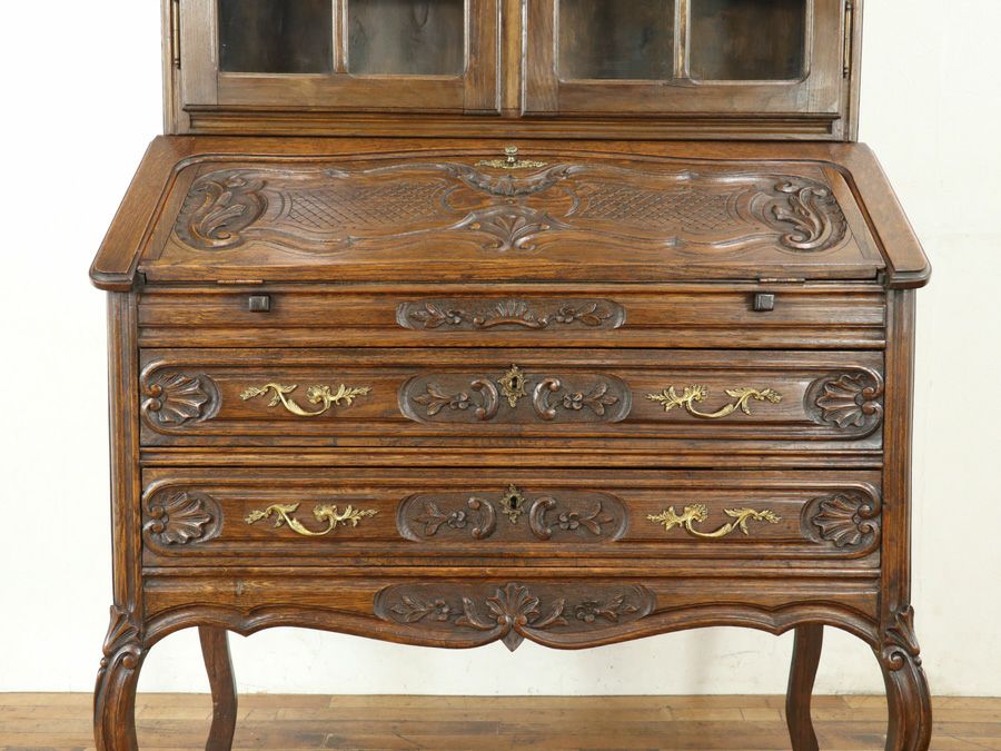 アンティーク ブックビューロー 65270