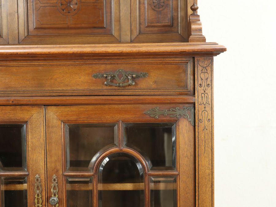 アンティーク家具 キャビネット 65195