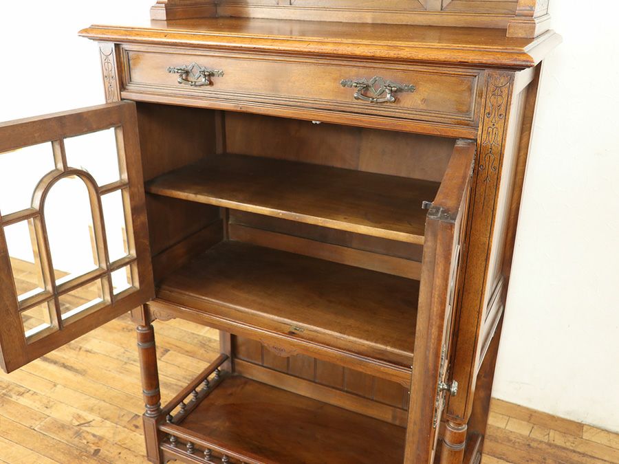 アンティーク家具 キャビネット 65195