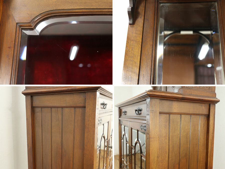 アンティーク家具 キャビネット 65195