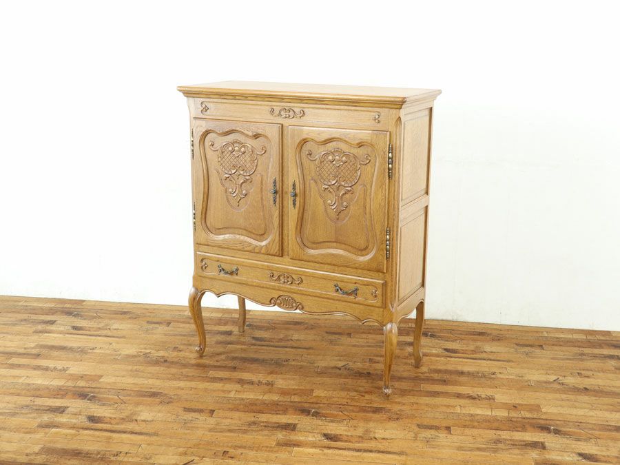 アンティーク家具 キャビネット 65296