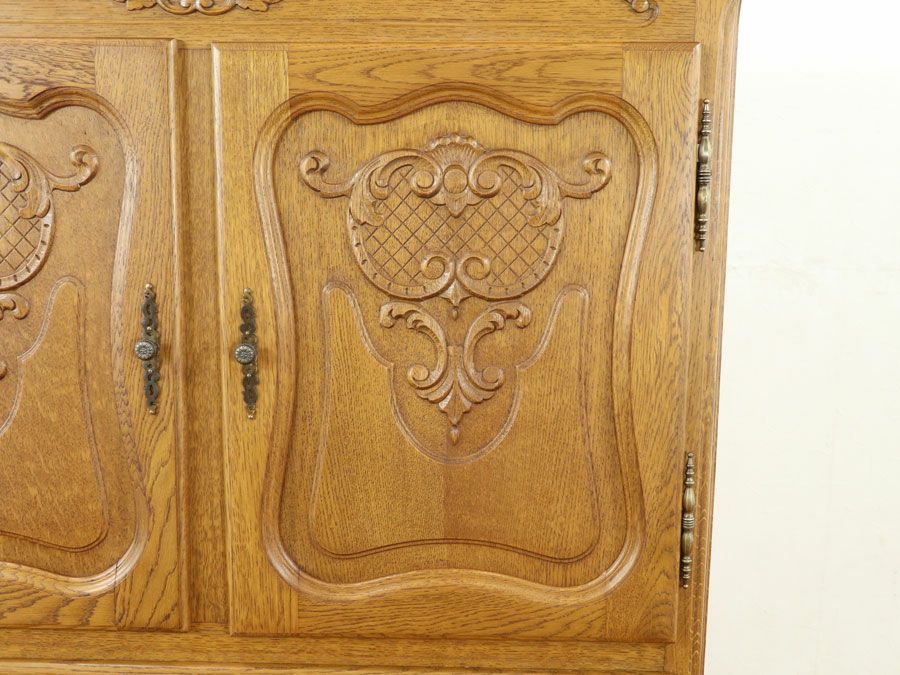 アンティーク家具 キャビネット 65296