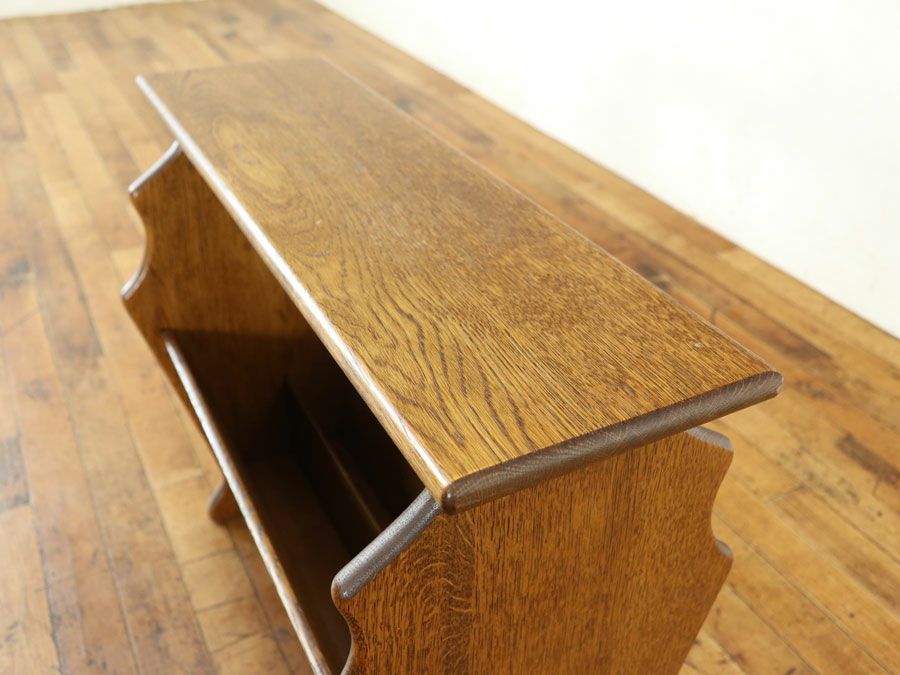 アンティーク家具 マガジンラック 65237e