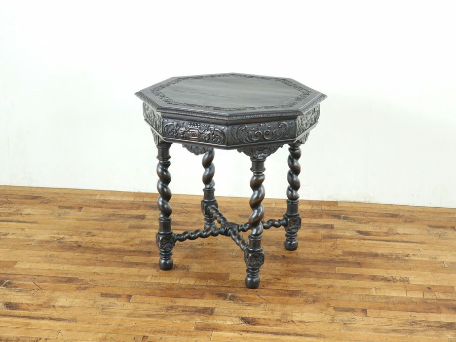 アンティーク家具 サイドテーブル 65295