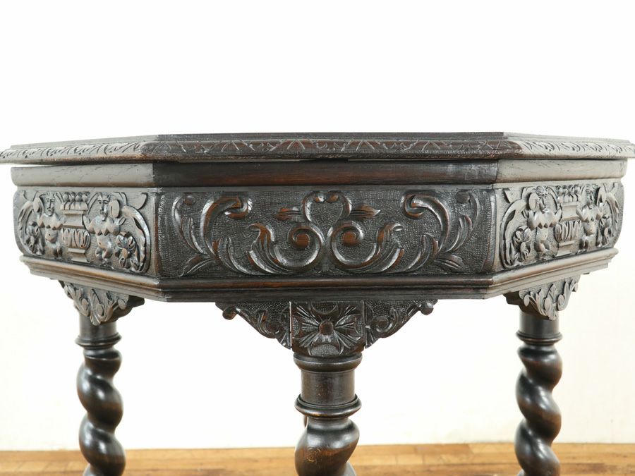 アンティーク家具 サイドテーブル 65295