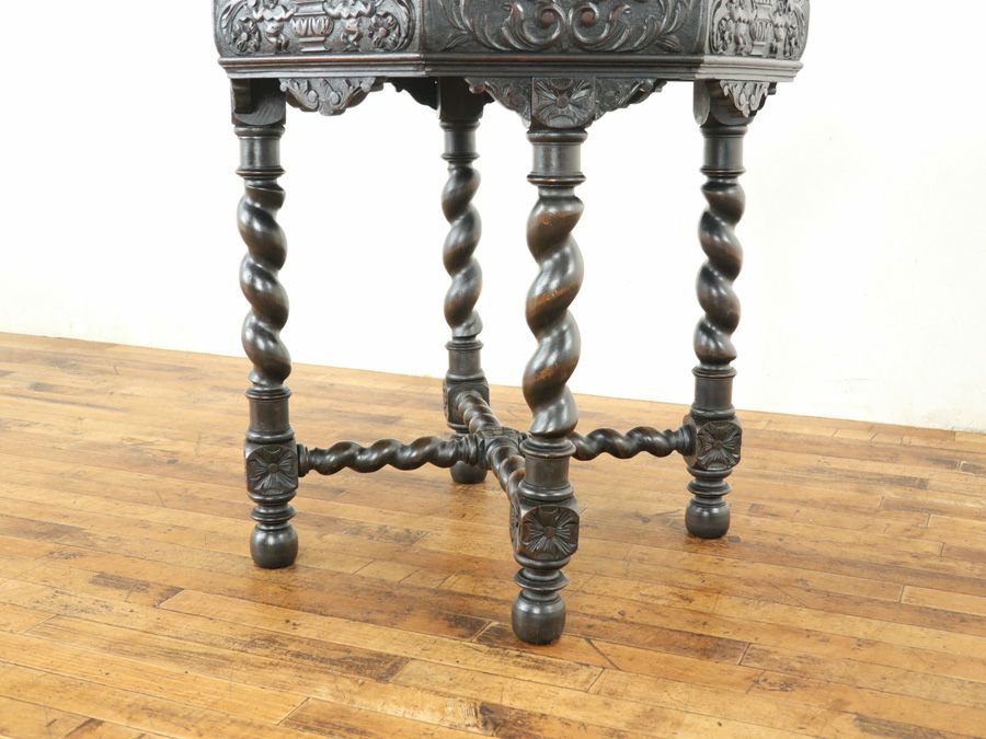 アンティーク家具 サイドテーブル 65295